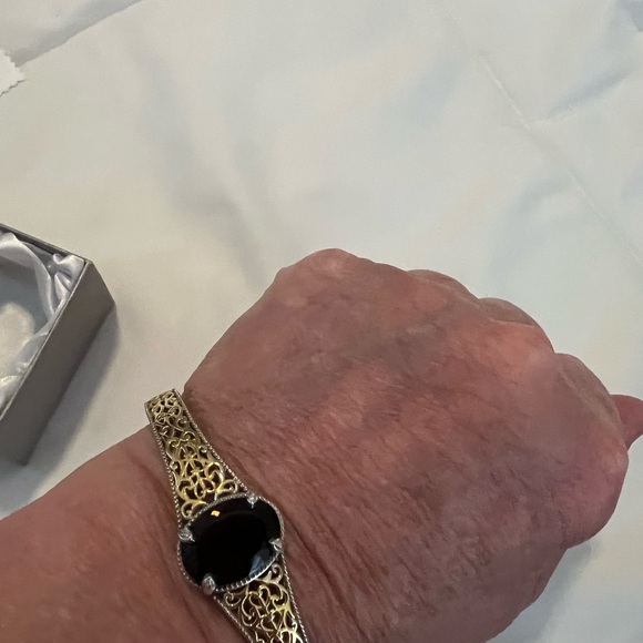 Smoky Quartz Filigree Bracelet - Picture 5 of 10